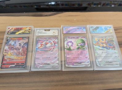 Japanese pokemon graded cards