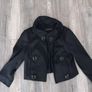 Zara Elegant Black Crop Bolero Size L Image 2