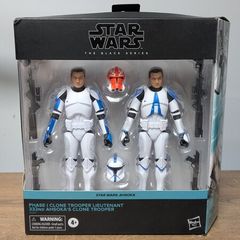 Star wars ahsoka black series phase 1 clone trooper & 332nD Ashoka's clone trooper