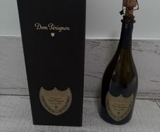 Dom Perignon Bottle and Box