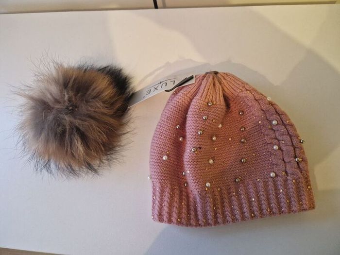 Ladies Hat - dusky pink