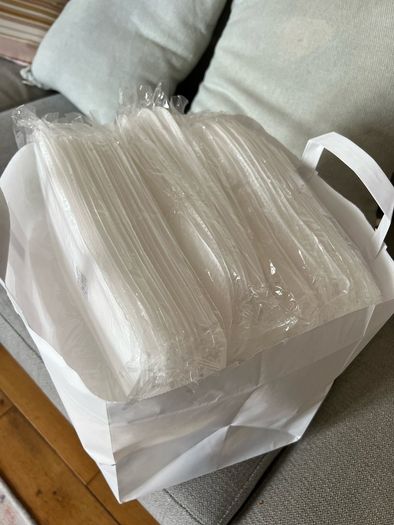 Disposable slippers bought off shein for a wedding note extremely thin so did not use
