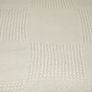 White 100% Cotton Throw Image 2