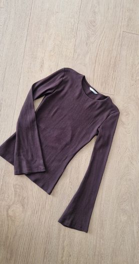 Zara Flare Sleeve Top M