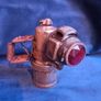 Circa 1900 "British Miller Made" Carbide Rear Safety / Tail Lamp Image 2
