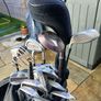 Golf clubs, trolley & accessories Image 8