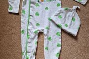 New St Patrick's Day Pj/onesie 12-18M