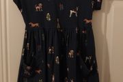Navy John Lewis Girls dress age 7
