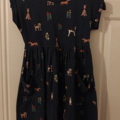 Navy John Lewis Girls dress age 7