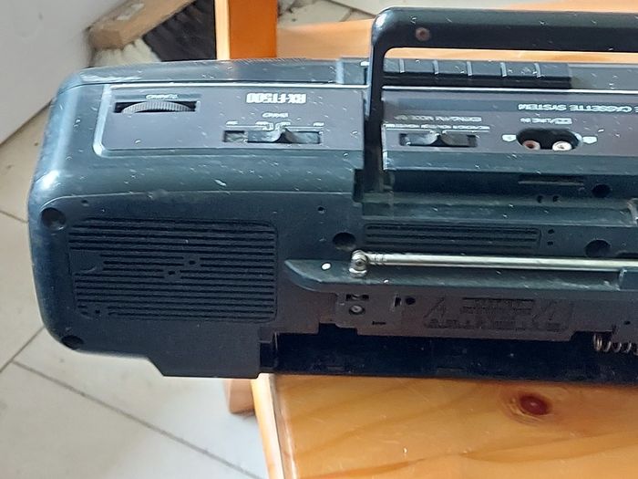 Panasonic Stereo Radio Cassette Recorder, Model RX-FT500, Dual Tape Deck and Radio, Vintage, in very good condition
