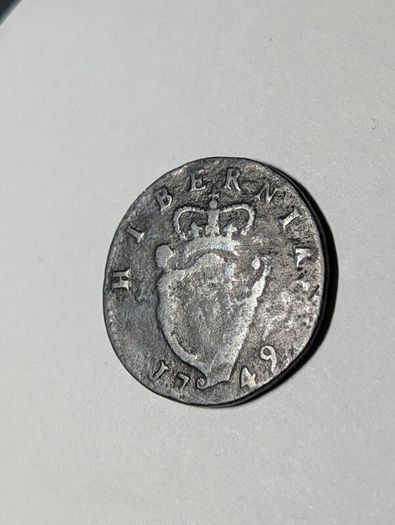 1749 Irish Halfpenny