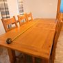 Solid oak extendable table Image 6