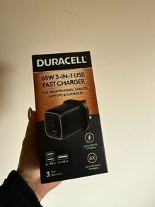 New Duracell usb fast charger