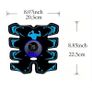 USB Rechargable EMS Muscle Stimulator ABS Arm 3 IN 1 Trainer Pad Wireless Smart Fitness Abdominal Training Electric Body Slim Image 2
