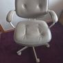 IKEA leather office/desk chair Image 2