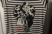 BNWT Disney Cruella Deville top size UK16 EU44 Postage included