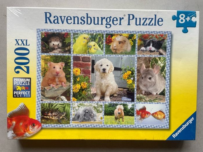 puzzle Ravensburger 200XXL 8y+ New sealed cute animals