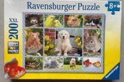 puzzle Ravensburger 200XXL 8y+ New sealed cute animals