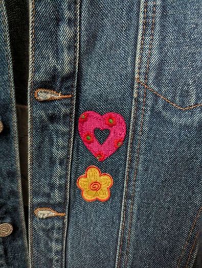 Avoca denim patchwork jacket