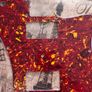 Fender US '72 Telecaster Standard Humbucker Guitar Pickguard, red Tortoise (fits also the AP deluxe shawbucker) Image 2