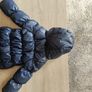 United Colors of Benetton baby girl navy puffer jacket 74 cm 6-9 months Perfect condition Postage included Image 4