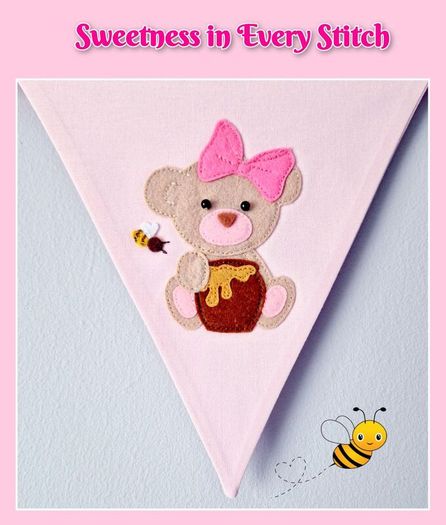 Eco-Friendly Personalised Cotton Bunting Made to Order