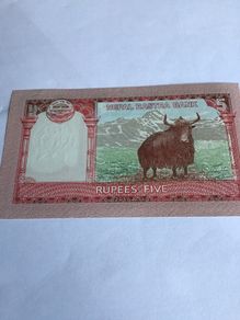Nepal Banknote 5 Rupees