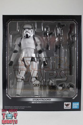 Star Wars SH Figuarts Stormtrooper 1/12 scale figure ( same size as black series )