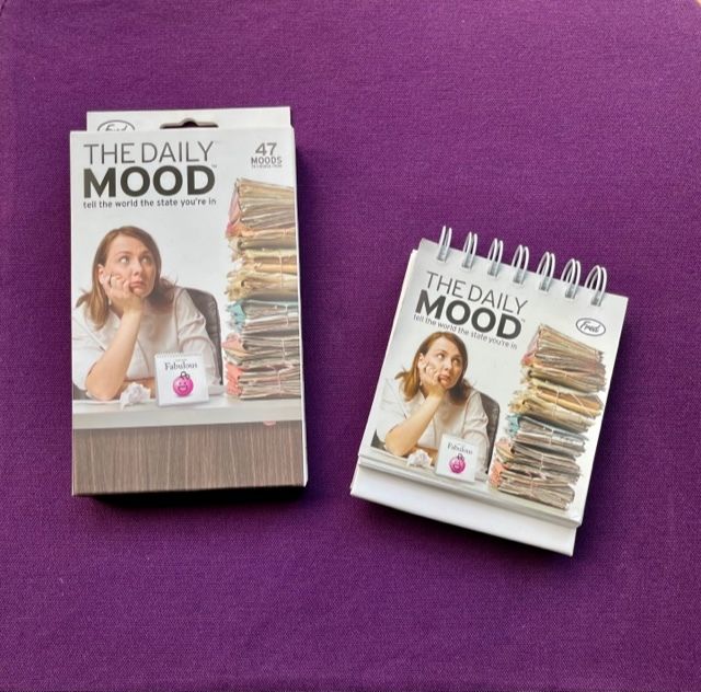 DAILY MOOD Flipchart - Office Gift, Counter-top