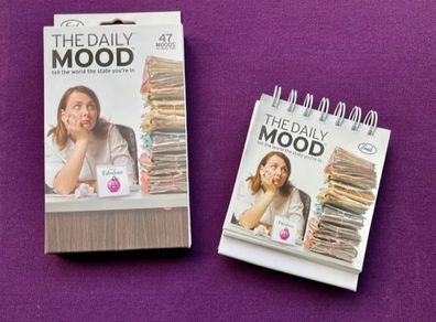 DAILY MOOD Flipchart - Office Gift, Counter-top
