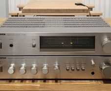 Tensai TM 2280  power ampifier  +  Tensai TP 2200  stereo preamplifier  HIFI