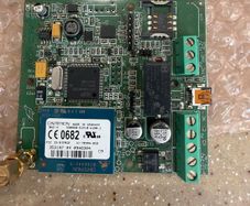 GSM unit for electrical gates
