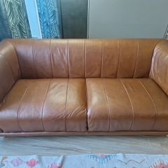 leather sofa