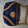 Juicy Couture navy canvas/ leather handbag Image 2