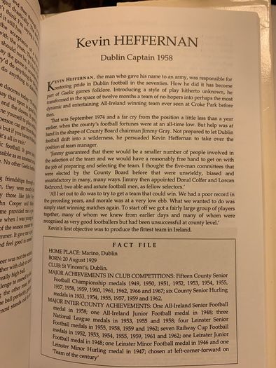 GAA Book 'Football Captains' In VG Condition