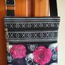 BNWT Skull & Rose Canvas Crossbody Bag - Gothic/Alternative Image 3