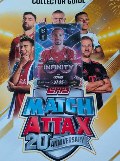 Hugo Ekitike Infinity Topps Match Attax 20th Anniversary 2026/27