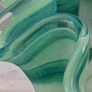 Handkerchief style glass vase Image 5