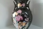 Oriental Style Black Vase
