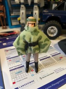 Princess Leia Combat Poncho