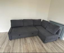 Corner couch bed