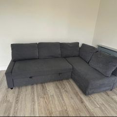 Corner couch bed