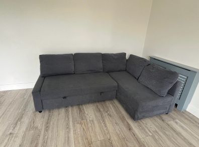 Corner couch bed