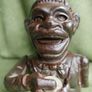 Antique Cast Iron Money Box Image 2