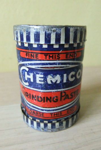 Grinding Paste Tin & Contents