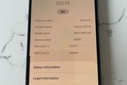 Samsung Galaxy S20 FE 128GB Dual SIM Unlocked . Excellent Condition