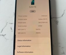 Samsung Galaxy S20 FE 128GB Dual SIM Unlocked . Excellent Condition