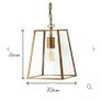 Pooky Luxor Lantern pendant light Image 4