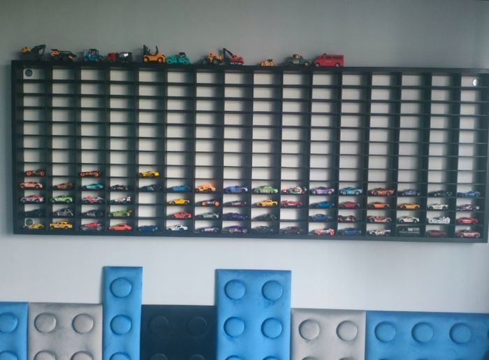 Cabinet Display Shelf Truck Kids Storage Collectibles