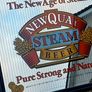 The New age of steam beer mirror ,,newquay,lovely advertising display beer mirror,,nice in any home bar or man cave pub restaurant etc, buyer collects, see pictures for condition, sold as seen. Image 7